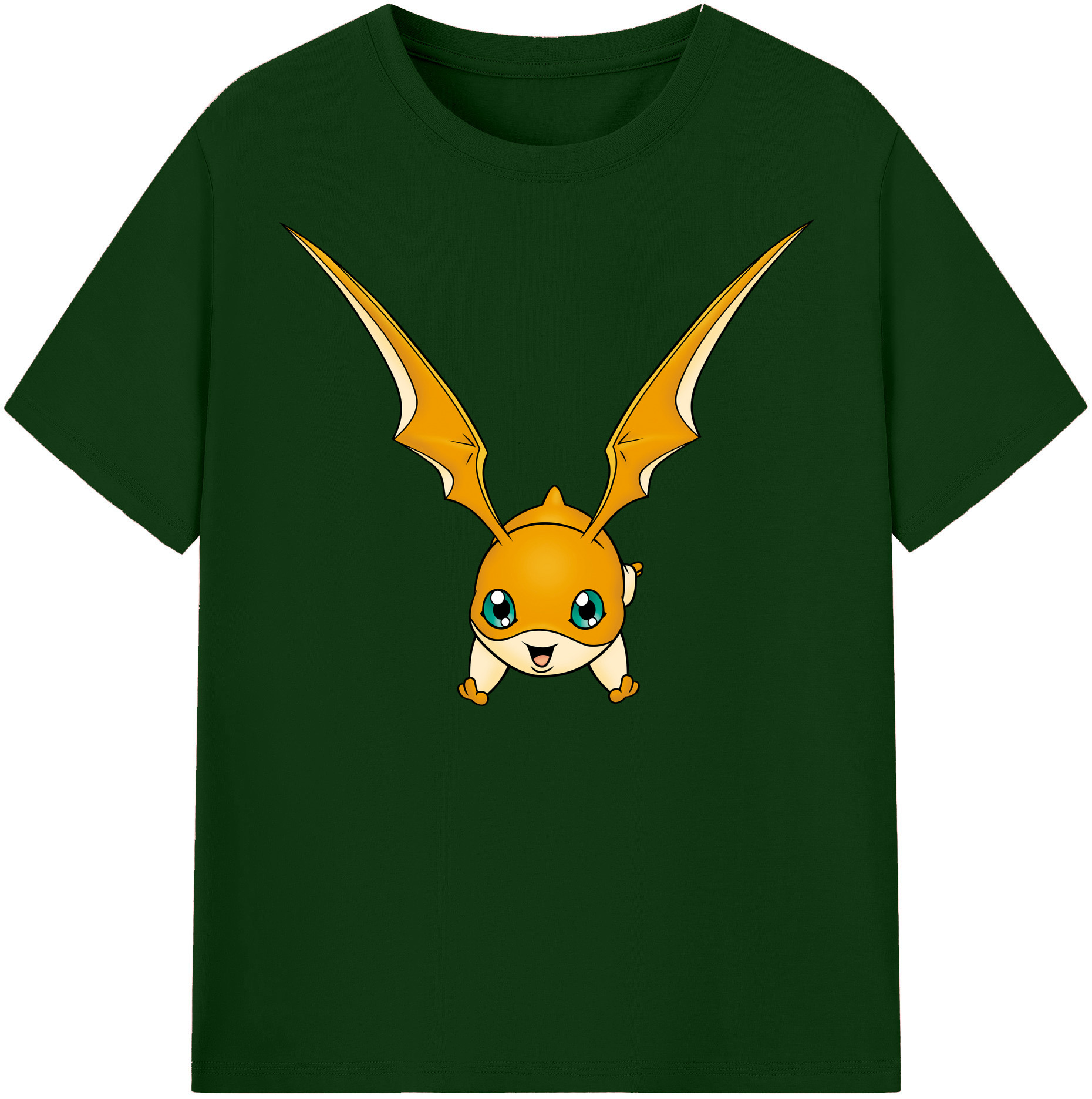（画像用） Digimon デジタルモンスター/デジモン 綿100％半袖Tシャツ（フロントプリント）